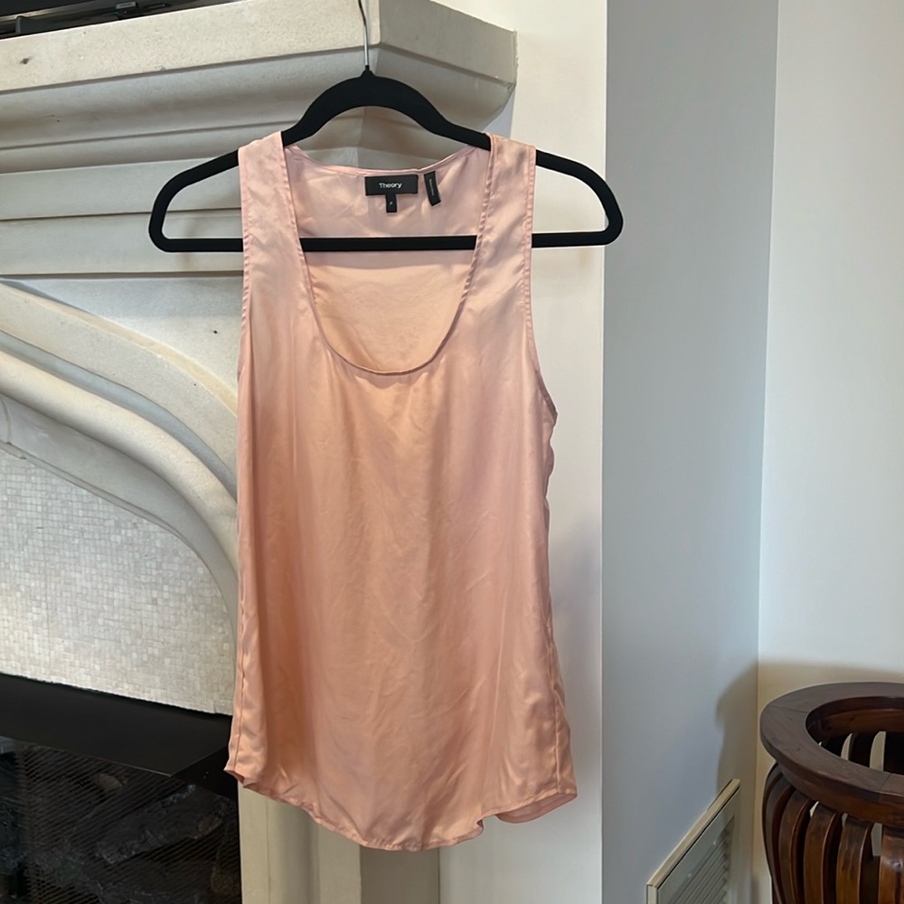 Theory Silk Racer Back
